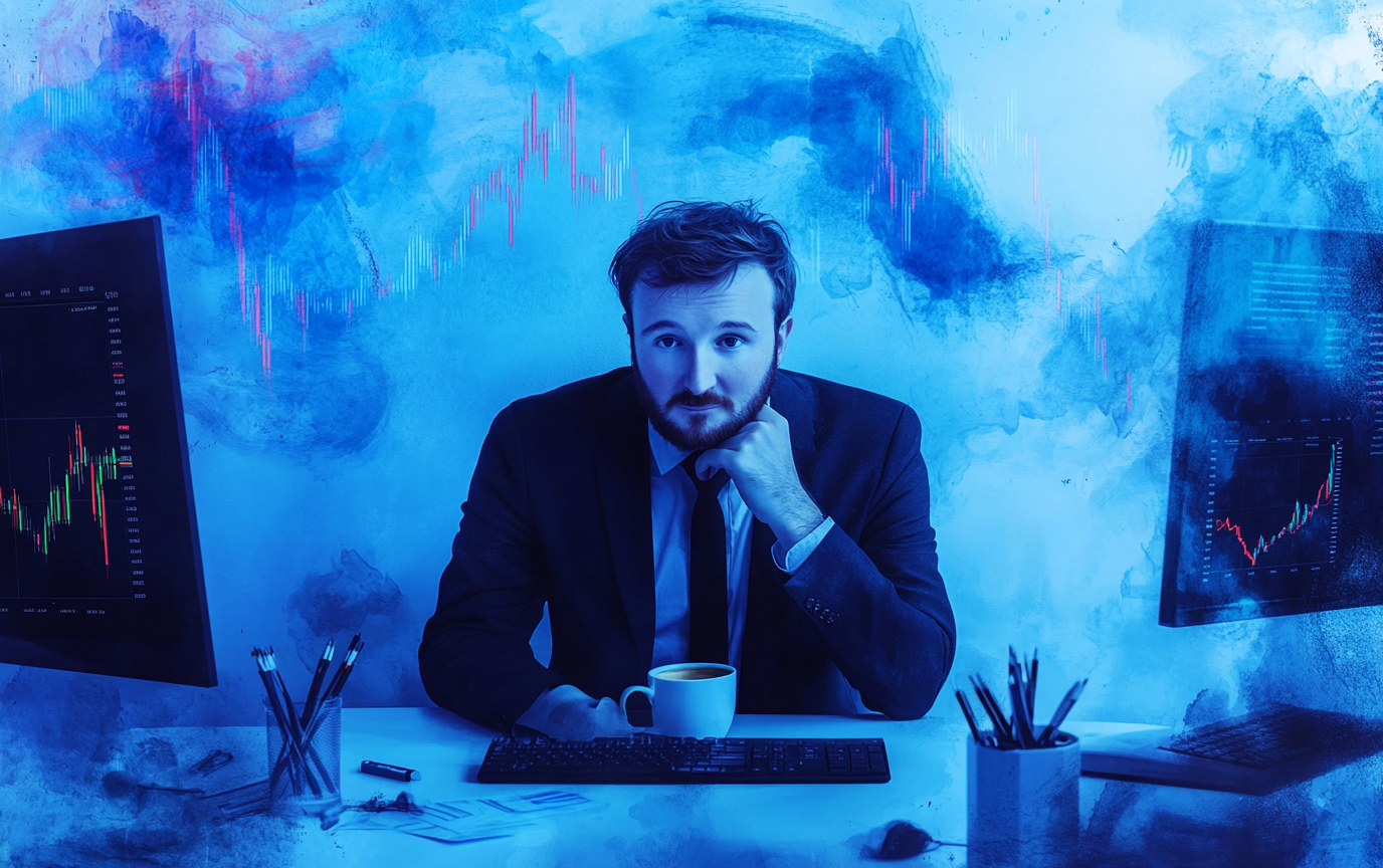 Настройка графика в TradingView для технического анализа с размещенными индикаторами и инструментами.